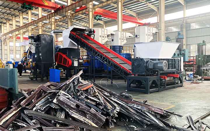 DS40系列 雙軸撕碎機工作原理