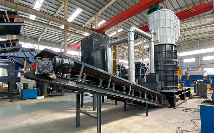 VSC4-1600 立式破碎機工作原理